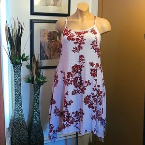 Floral Asymmetrical Dress